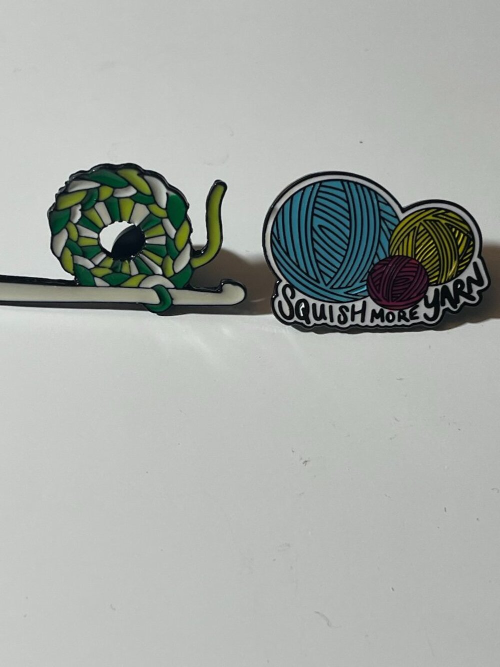 2 Crochet Pins